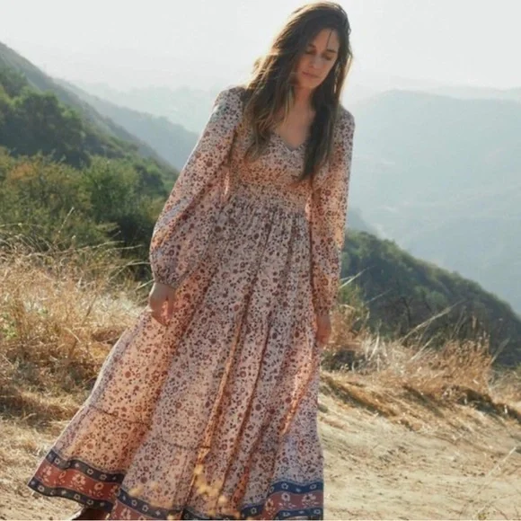 Christy Dawn Aimee Floral Long Sleeve Dress🌾 - Picture 2 of 4